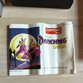 Capcom Disney Darkwing Duck Nintendo NES Original Game Box/Cartridge Case