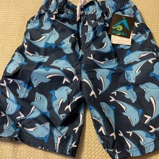 New Kanu Surf Boys Swim Trunks Size Large 14/16 Retails 26