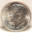 USA, 1960-P Roosevelt Dime, ilver, 0.0723oz, BU, NR, 5-22