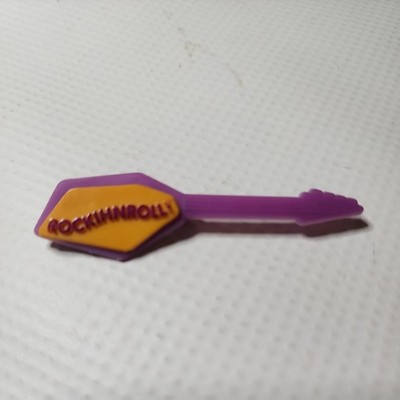 Vintage 1981 GREG KIHN BAND Rockihnroll! promo pin  plastic button guitar badge