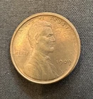 1909 VDB Lincoln Wheat Cent  uncirculated MS UNC RED / Brown luster