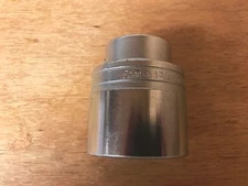 Huge OL Snap-On Tools 3/4" Drive 12 Point 1 3/4" SAE Chrome Socket LDH562 w/id
