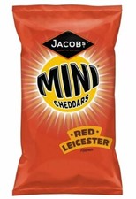 Mini Cheddars Grab Bag New Flavour RED LEICESTER 30x45g Full Box