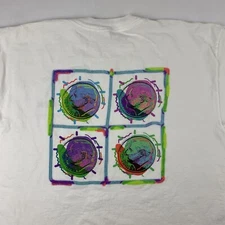 VTG 90s Sprint Power Of The Dime Art Tech T-Shirt Mens XL X-Large Warhol