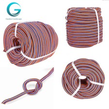 1/2 Inch 12 Strand Braid Polyester Rope 150 Ft Rigging Rope 8000 Lbs Strength