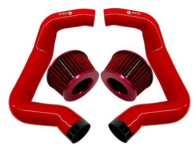 for BMW F90 M5 M8 G30 M550I Full Front Mount air intake - RED RDAF