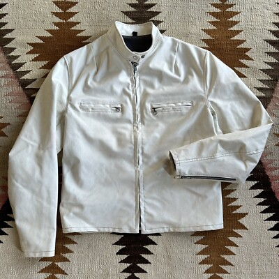 1950s〜60s single leather jacket Vintage 1950s-60s Single Leather Jacket Outer Rare Men's
