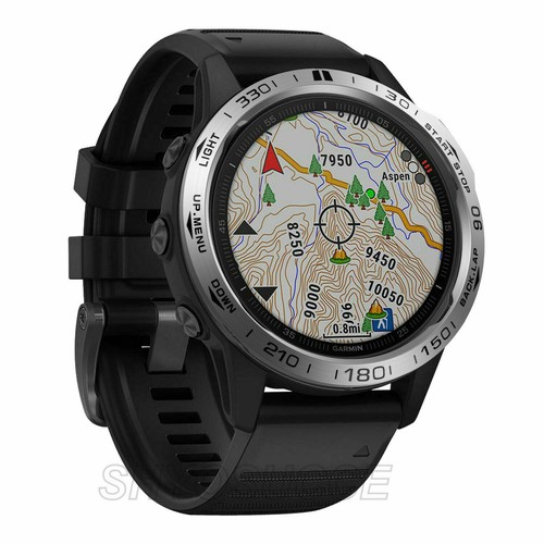 For Garmin Fenix 6 6X 6S Pro Stainless Steel Watch Bezel Ring Anti-Scratch Cover - Picture 23 of 148