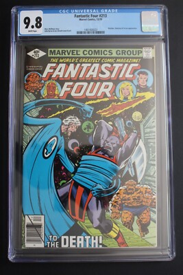 FANTASTIC FOUR #213 vs SPHINX 1979 GALACTUS Watcher TERRAX Herbie BYRNE CGC 9.8