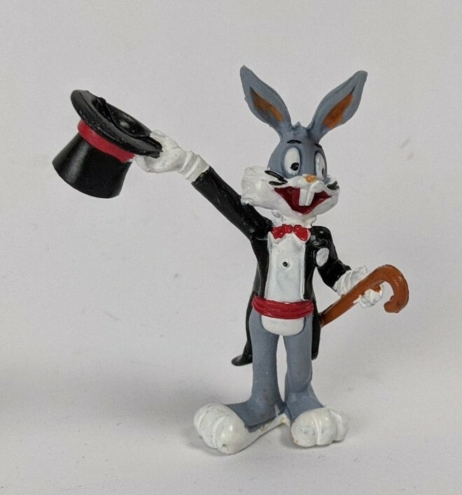 1980's Comics Spain Looney Tunes Bugs Bunny Showbiz PVC