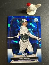 2023 Bowman Chrome Sapphire Baseball Kris Bryant #45 Rockies 