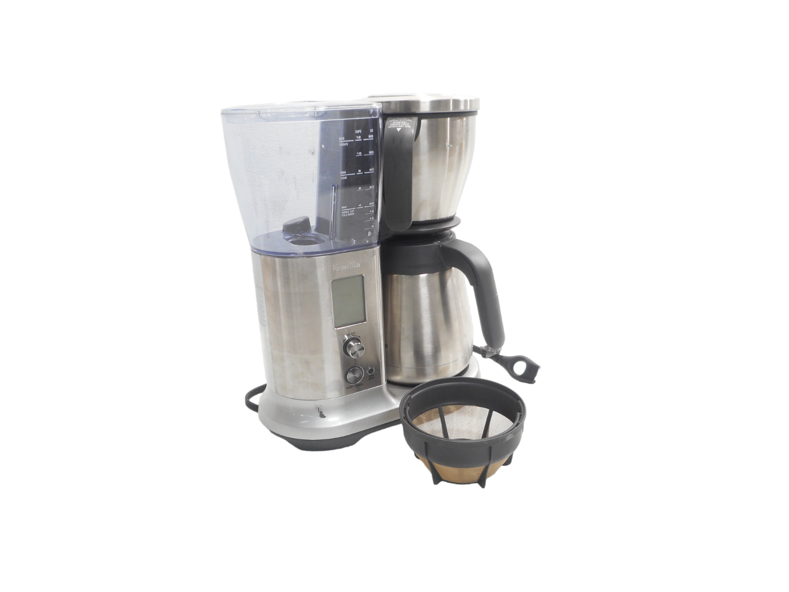 Breville Precision Brewer BDC450 BSS Drip 12Cup Coffee Maker Glass