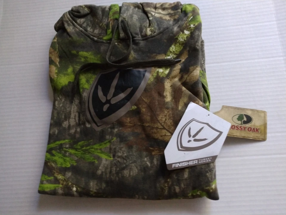 Men's NWTF Camo "OBSESSION" Pullover Hunting Hoodie Blocker Outdoors "FINISHER" - Image 2 of 4