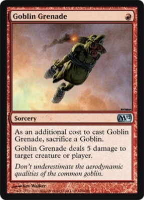 Goblin Grenade ~ Magic 2012 [ Excellent ] [ Magic MTG ]
