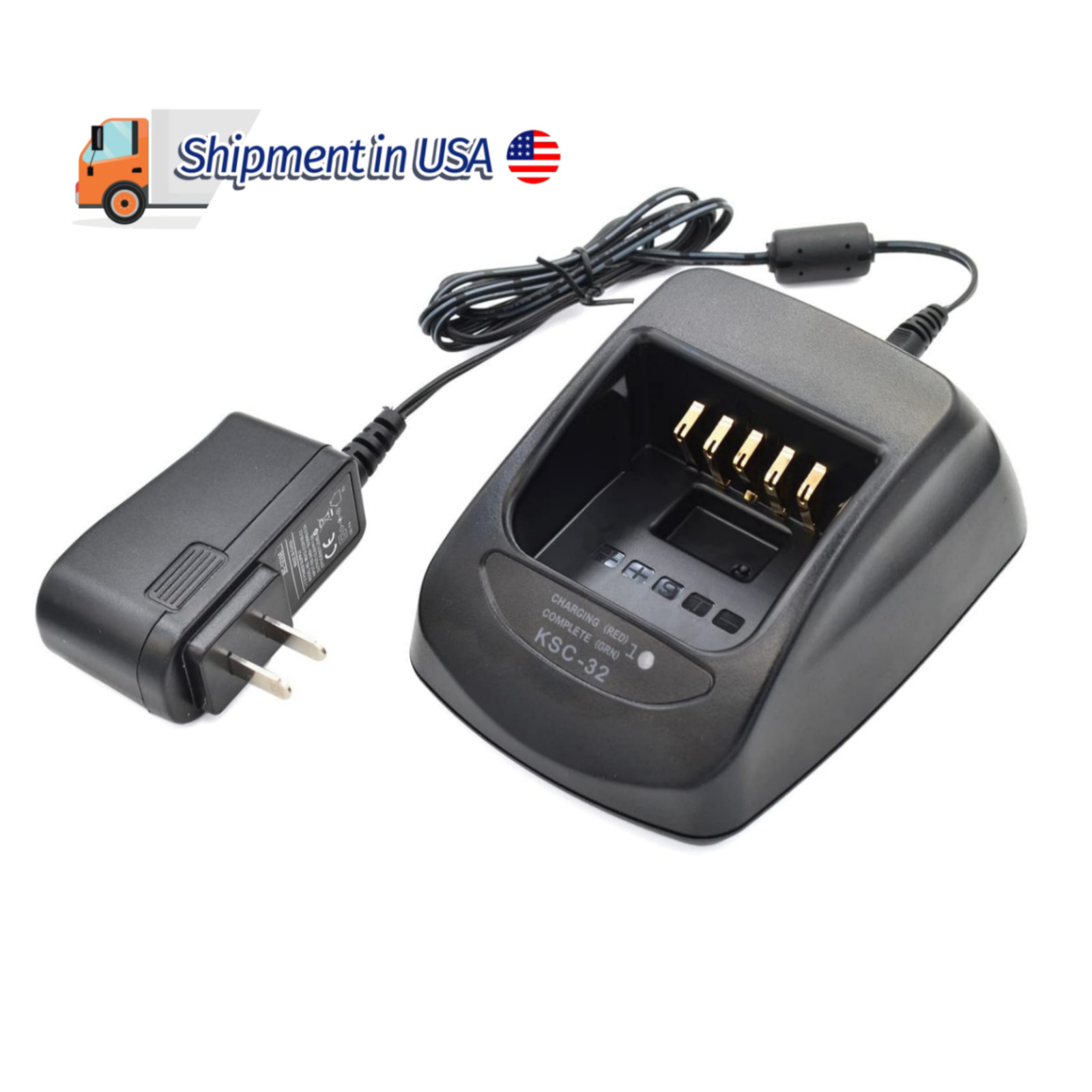 Rapid Charger KSC-32 For Kenwood TK-3180 TK-5210 TK-5310 TK-5220 TK-5320 Radio