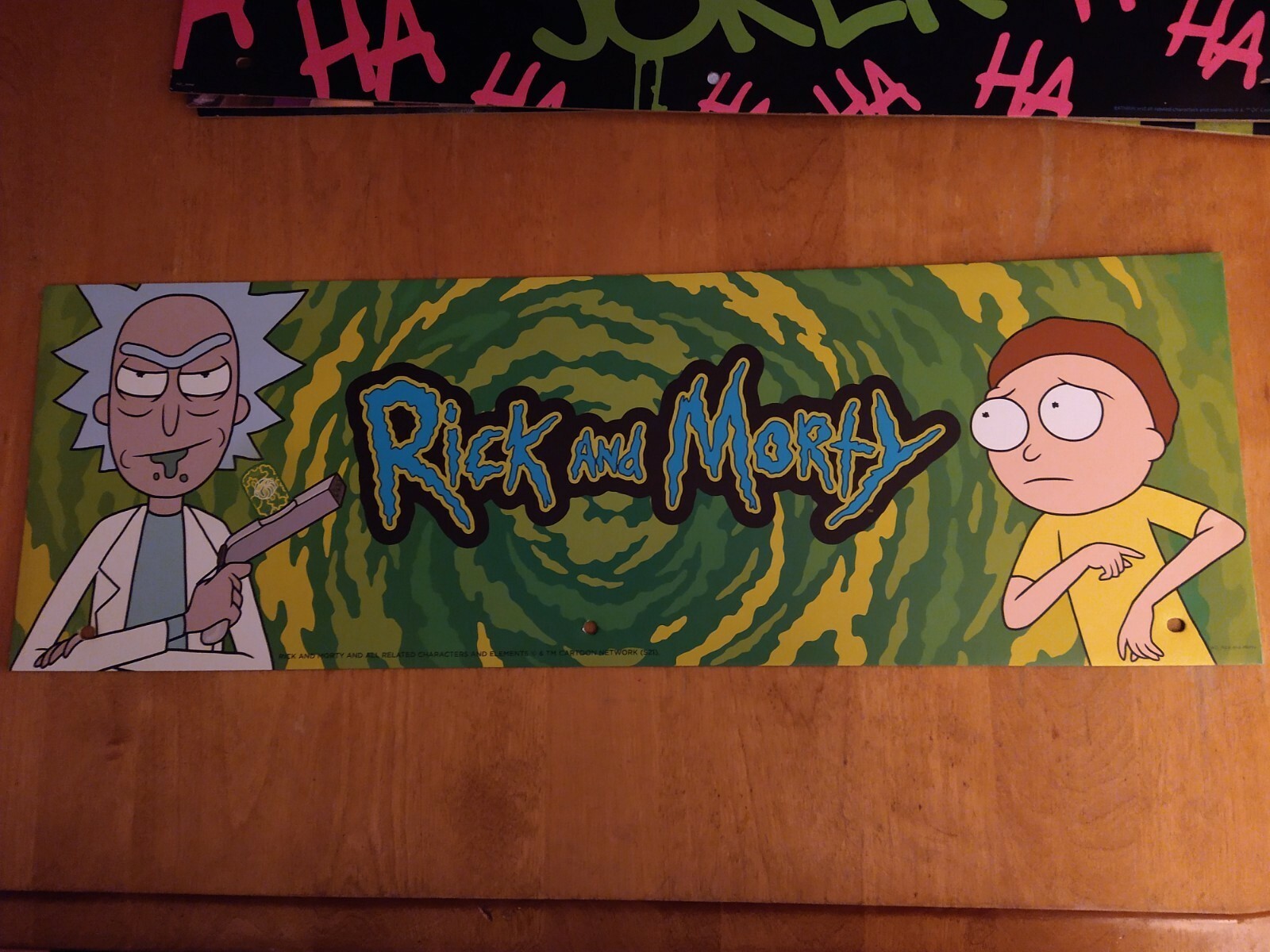Spirit Halloween Store Exclusive Prop Sign / Display Rick & Morty | eBay