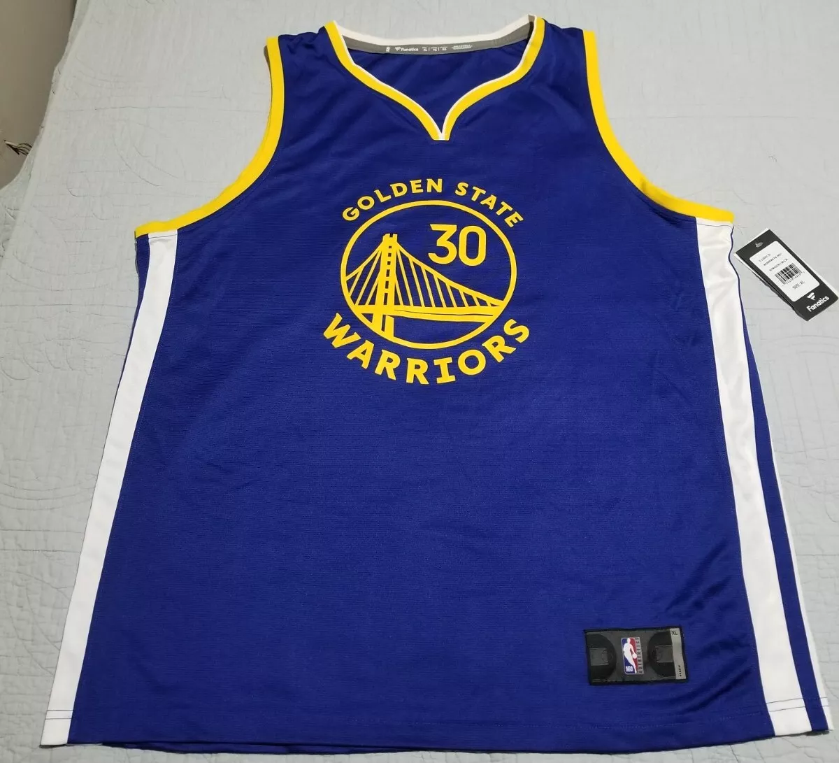 Stephen Curry Golden State Warriors Fanatics Authentic Autographed Adidas  Swingman Blue Jersey