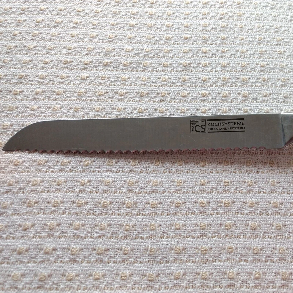 Kochsysteme CS Edelstahl Rostrei Bread Knife 8" Blade Made In Solingen Germany - Image 2 of 4