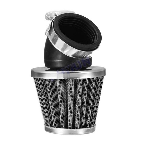 49mm 50MM 51mm BENT ANGLED AIR FILTER POD 150cc 200cc 250cc 300cc QUAD ATV BIKE - Picture 2 of 6