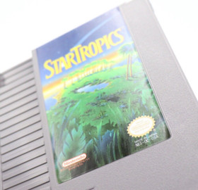 Startropics NES With Manual VG Cart Nintendo Cleaned And Tested
