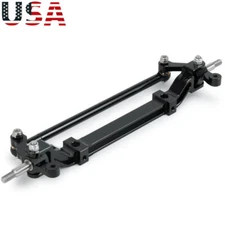 Alloy Front End Steering Axle Upright Black for Tamiya RC 1:14 Tractor Truck US