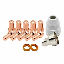 Lot De 20 Pièces Consommables Plasma BK14300-1 Et BK14300-11 Pour Torche Lincoln LC125M