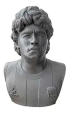 Diego Maradona México 86 Impresión 3d Plateado