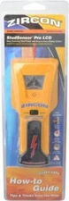 Zircon 1-1/2" Deep Scan Stud Finder with LCD Screen 9V Battery, Detects Wood ...