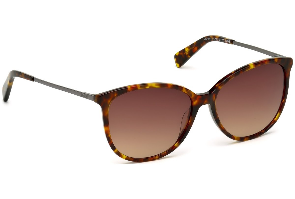 Круглые пластиковые солнцезащитные очки Just Cavalli JC732S Tortoise 52J в оправе 57-15-140 SD 22290₽