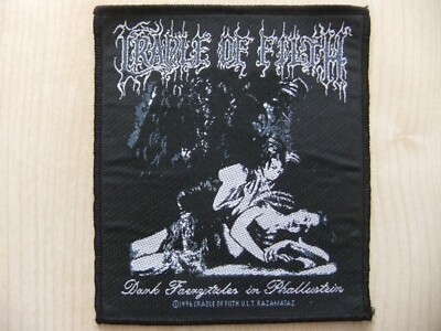 Cradle Of Filth Dark Faerytales In Phallustein Aufnäher Patch Marduk 1349 90´s
