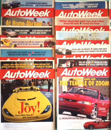 1994 Autoweek Magazines Lot Of 20 - Picture 2 of 3