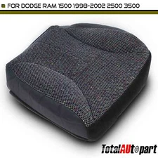 Seat Bottom Cover for Dodge Ram 1500 2500 3500 1998-2002 Dark Gray Front Left