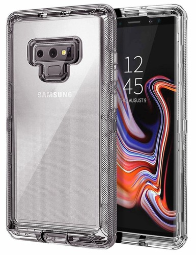 For Samsung Galaxy Note9 Clear Case Heavy Duty Protective Shockproof Phone Cover - Picture 2 of 36