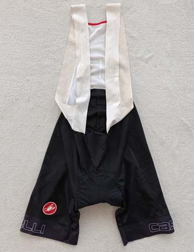 Castelli Rosso Corsa mens Black Progetto X2 Air Pad cycling bib shorts size L