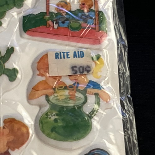 Vtg 80’s IMPERIAL Puffy Scratch & Sniff Sticker KOOL-AID Lime Super Rare & HTF - Picture 5 of 11