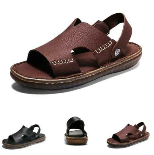 Leather Sandals & Beach Shoes for Men