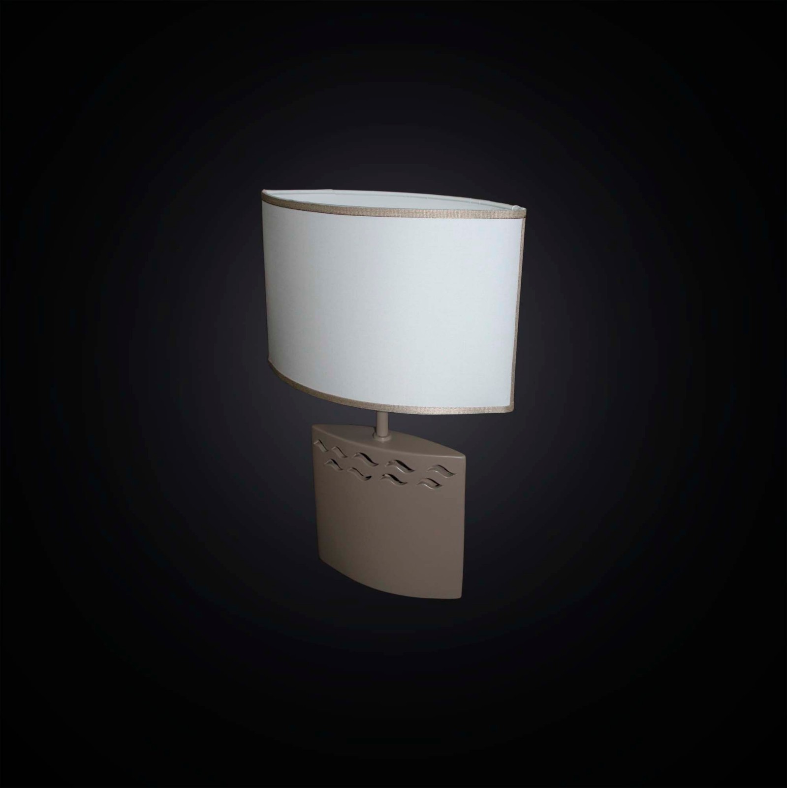Lampada Ovale Ceramica Tortora BGA 2869/LP | Must-Have Design 2026