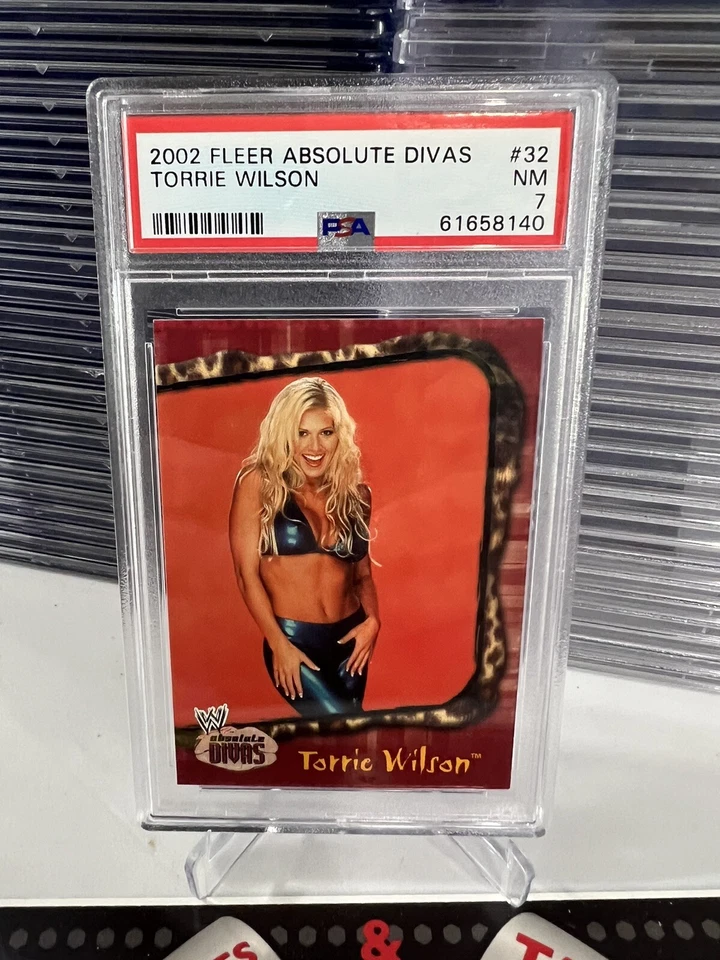 torrie wilson 2002 fleer Wwe absolute divas #32 psa 7 pop 3 - Image 2 of 4