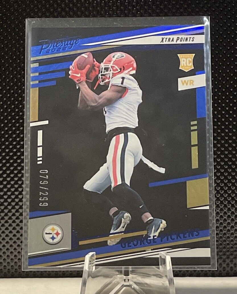 George Pickens 2022 Panini Prestige Blue /299 Rookie #323 Steelers