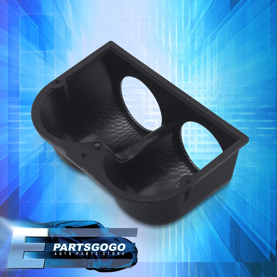 Carbon Fiber 52mm / 2" Dual Gauge Pod Dashboard Mount Bracket Bezel Trim Cluster - Image 4 of 4