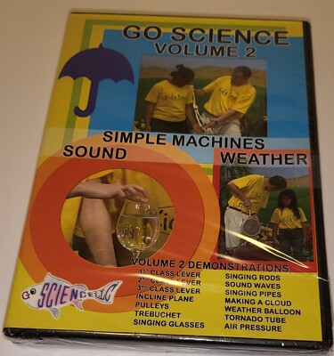 Go Science Volume 2 (DVD) Simple Machines Sound Weather Science Of Creator God!
