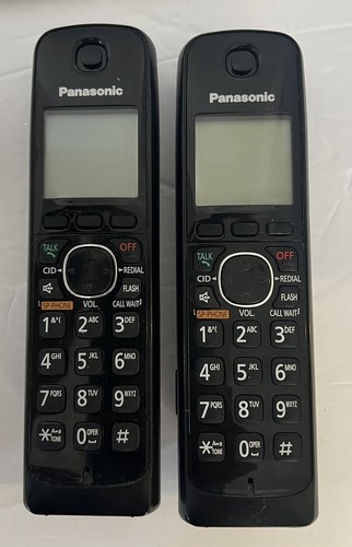 Panasonic Phone KX-TG2382B Cordless System Dect. 6.0, 2 Handsets, 4 Docks Plus - Zdjęcie 2 z 4