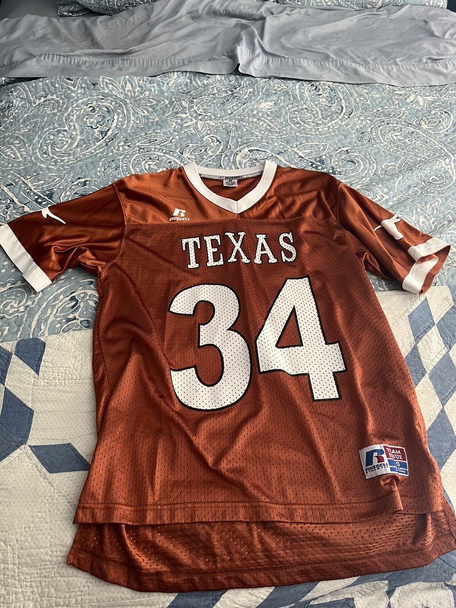 Ricky Williams Texas Longhorns Russel Team issue #34 size small