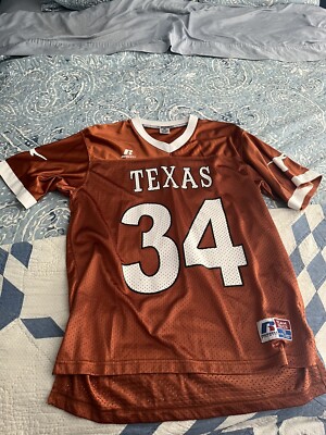 Ricky Williams Texas Longhorns Russel Team issue #34 size small