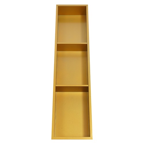 3 Tiers Rectangular Shower Niche 304 Stainless Steel Niche, Recessed Wall Niche - Picture 10 of 14