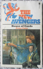 The New Avengers #1 House of Cards by Peter Cave. 1976 1st Edition Futura P/bk.