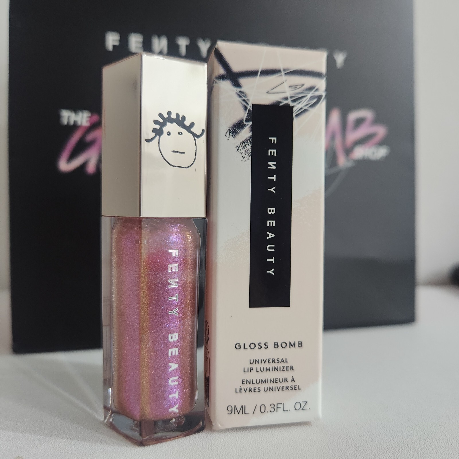 Fenty Beauty Grape Splash Gloss Bomb Lip Luminizer – Limited