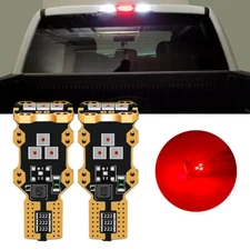Lasfit LED 3rd Center High Stop Brake Light Bulbs Pure Red 921 912 T15 Canbus 2x