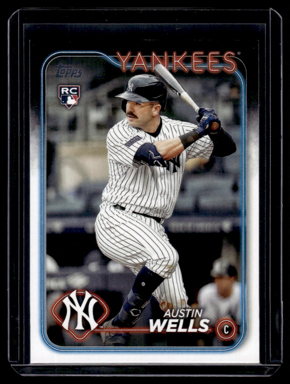 2024 Topps Austin Wells RC New York Yankees #624