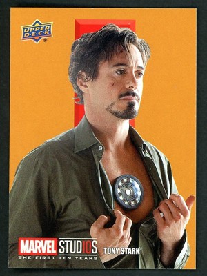 Marvel Studios First 10 Years Roman Numerals I #1 TONY STARK